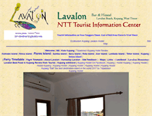Tablet Screenshot of lavalontouristinfo.com